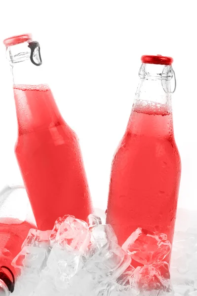 Flaschen mit Getränken — Stockfoto