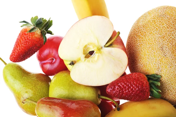 Frutta e fragole — Foto Stock