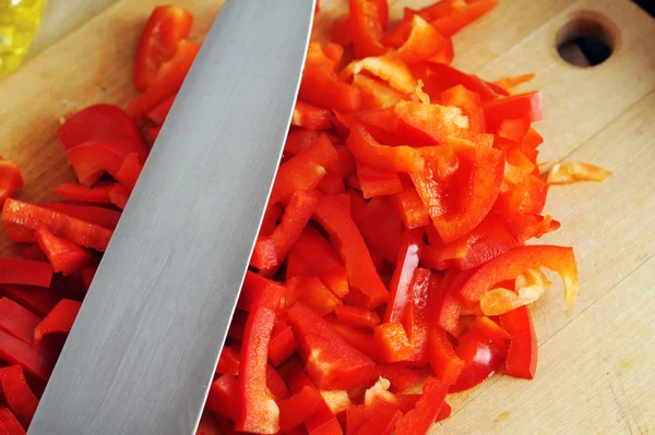 Tatlı kırmızı peppe — Stok fotoğraf