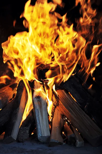 Η φλόγα της φωτιάς — Φωτογραφία Αρχείου