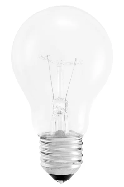 Glödlampan tänd — Stockfoto