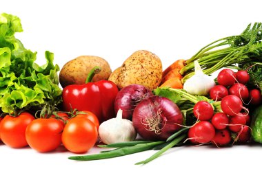 Fresh vegetables clipart