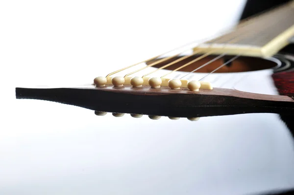 Siyah gitar — Stok fotoğraf