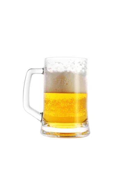 Pivo v hrnku — Stock fotografie