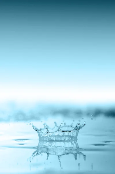 Water splash close up — Stock Photo, Image