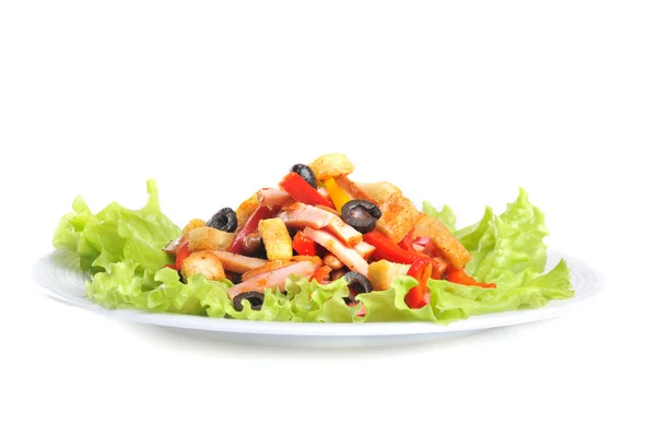 Mexicaanse salade close-up — Stockfoto