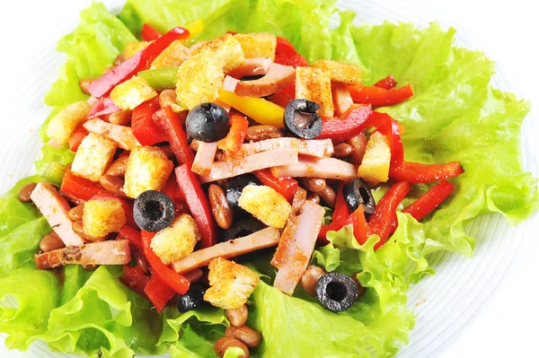 Salada mexicana close up — Fotografia de Stock