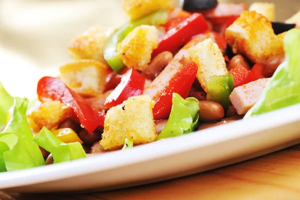 Salada mexicana close up — Fotografia de Stock