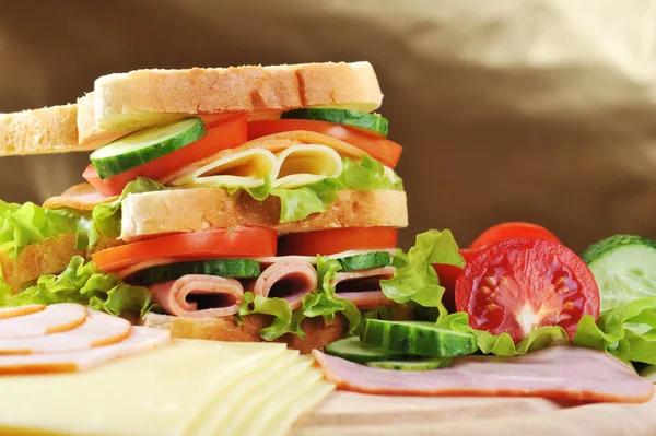 Sandwich saporito — Foto Stock