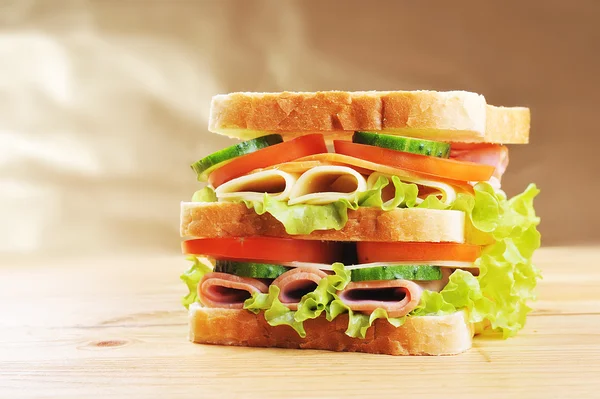 Leckeres Sandwich — Stockfoto