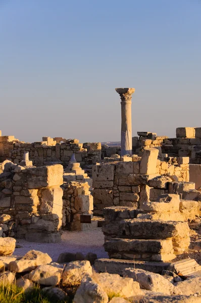 Греко-римские руины — стоковое фото