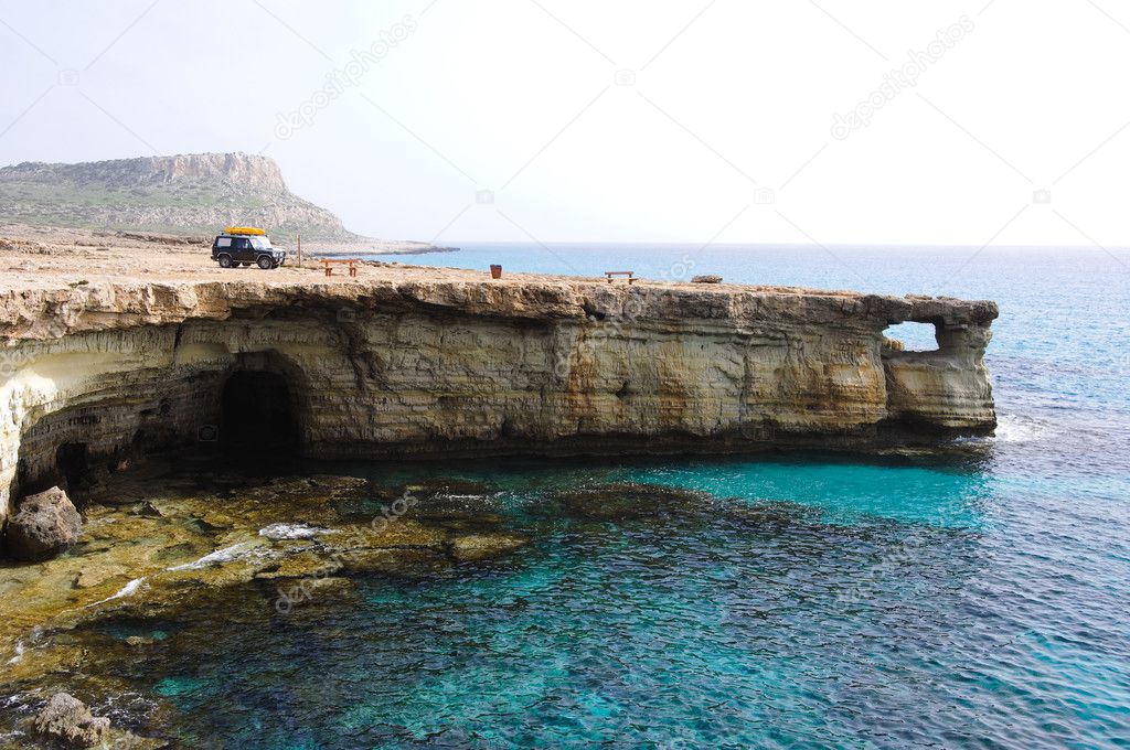 Sea caves arc