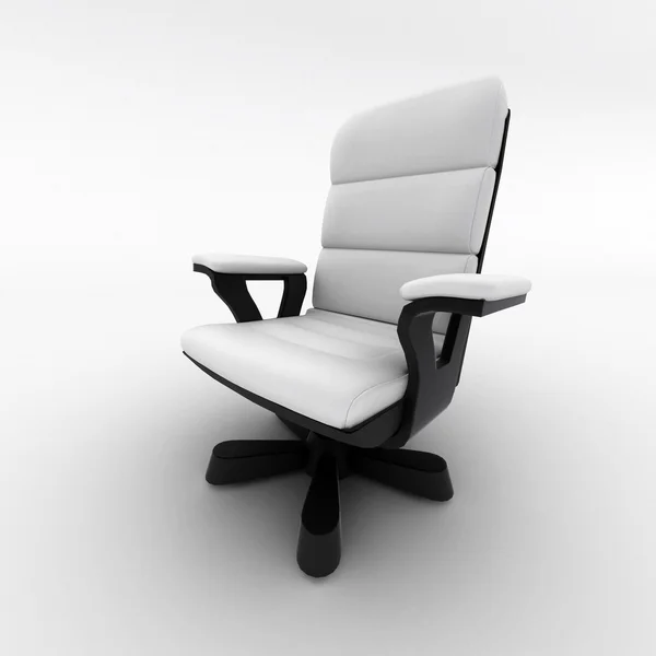 室内设计扶手椅上白色隔离 — 图库照片