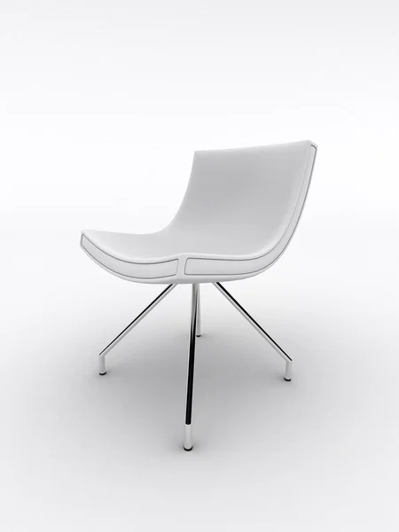 Belsőépítészeti szék elszigetelt fehér — Stock Fotó
