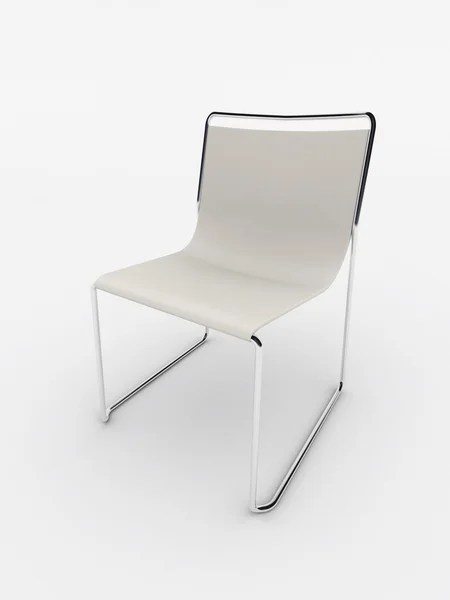 Интерьер кресла изолированы на белом — стоковое фото