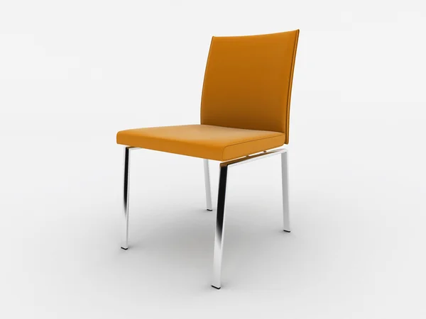 Cadeira de design de interiores isolado em branco — Fotografia de Stock