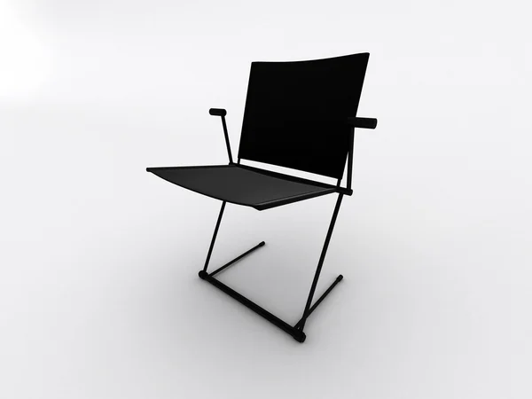 Дизайн інтер'єру стільця ізольовано на білому — стокове фото