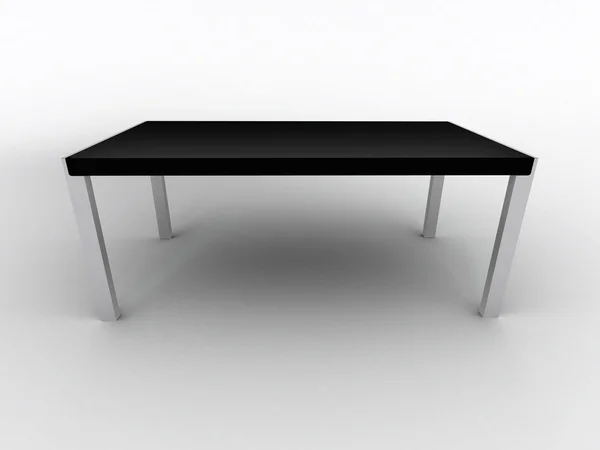 Mesa de diseño Hi-tech aislada en blanco — Foto de Stock