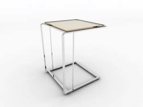 Hi-tech ontwerp tabel geïsoleerd op wit — Stok fotoğraf