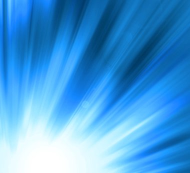 Blue shine - abstract background clipart