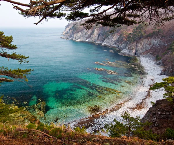 Sea bay, landscape, Russia — Stock Photo, Image