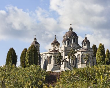 Russian Orthodoxal Cathedral, Jerusalem clipart