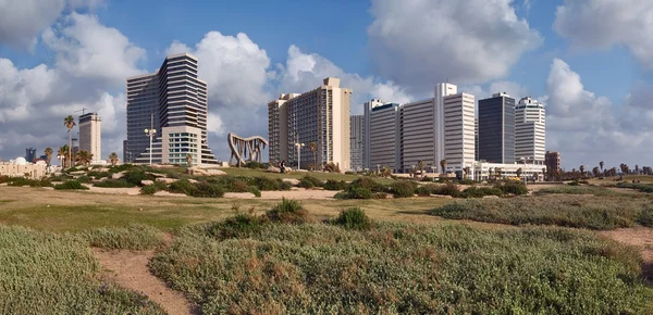 Тель-Авивская набережная — стоковое фото