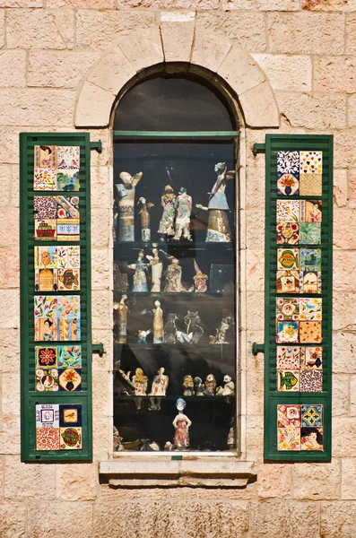 Jerusalem fönster — Stockfoto
