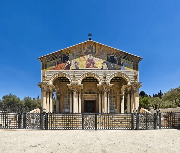 Church of All Nations, Jerusalem — Stock Photo, Image