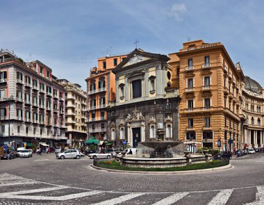 Piazza Trieste e Trento, Naples clipart