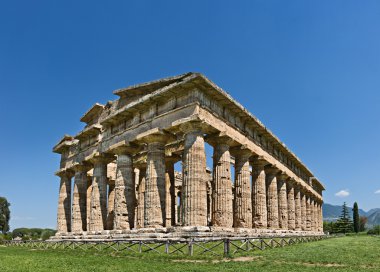 Temple Of Athena, Paestum, Italy clipart