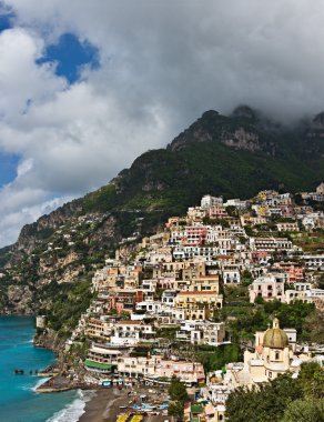 Görünüm Positano, İtalya