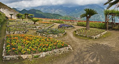 Villa rufolo bahçeleri, ravello, İtalya