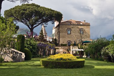 Villa Cimbrone Gardens, Ravello, Italy clipart