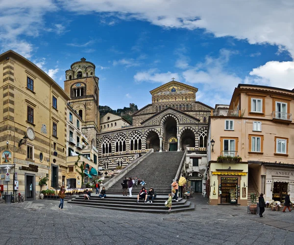 St andrew kathedraal, amalfi — Stockfoto