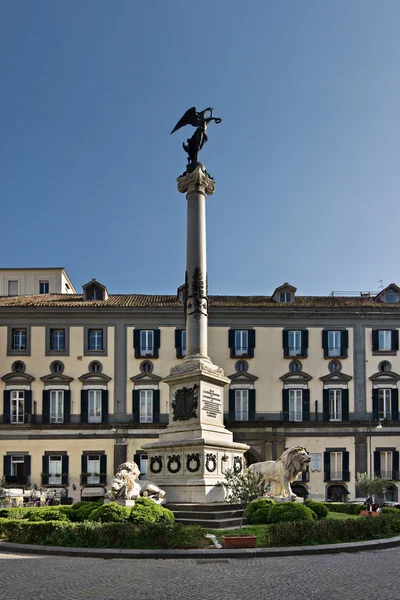 Praça em Nápoles, Italia — Fotografia de Stock