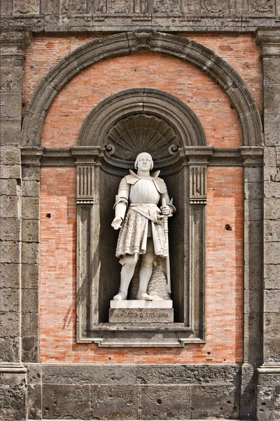 Król alfonse, palazzo reale, Neapol — Zdjęcie stockowe