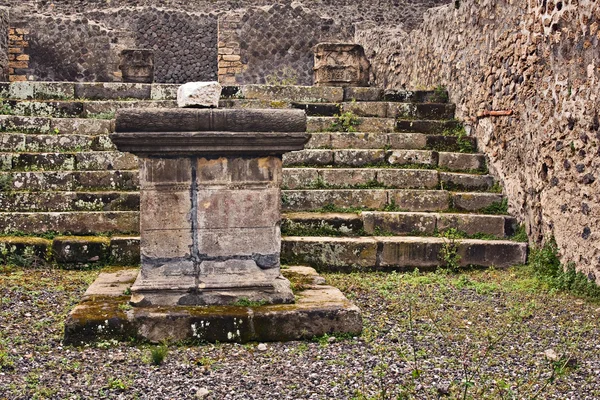 Eskulapa świątyni, Pompeje — Zdjęcie stockowe
