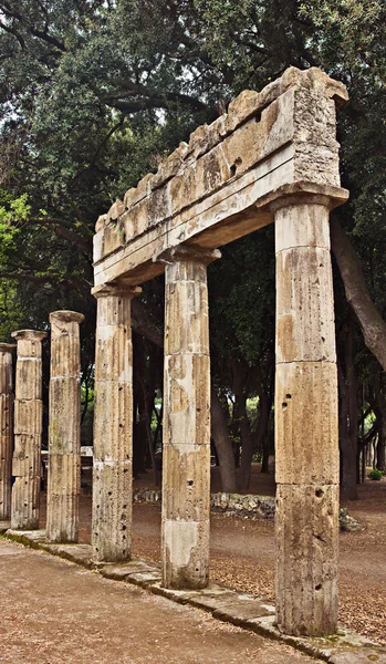 Portal triangular de foros, Pompeya, Italia — Foto de Stock