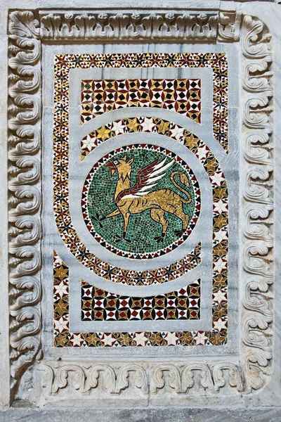 San pantaleone székesegyház mozaik dekoráció — Stock Fotó