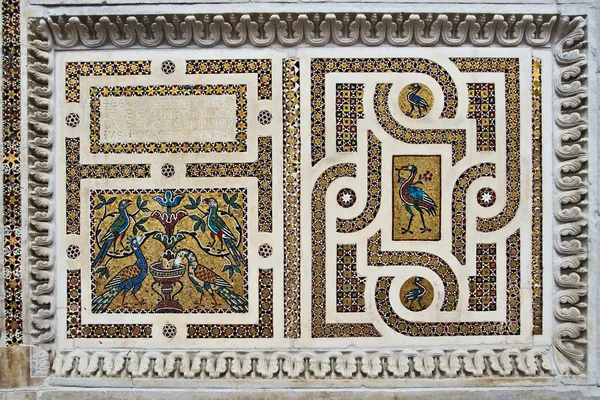 Ravello Cathedral Mosaic Decoration — Stock Photo, Image
