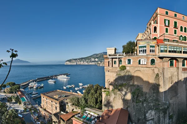 Vista de Marina Piccola, Sorrento — Fotografia de Stock