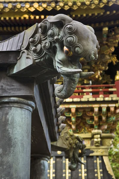 Elefant huvuden i shinto shrine — Stockfoto