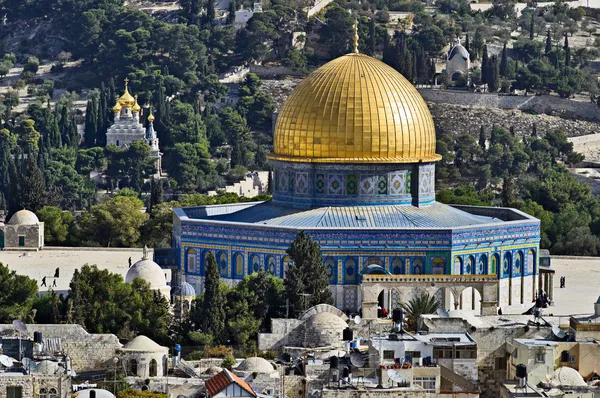 Koepel van de rots, Jeruzalem — Stockfoto