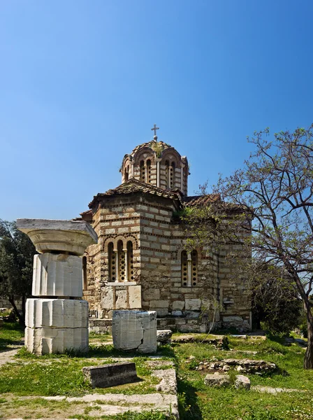 Heilige apostel kirche in athens, griechenland — Stockfoto
