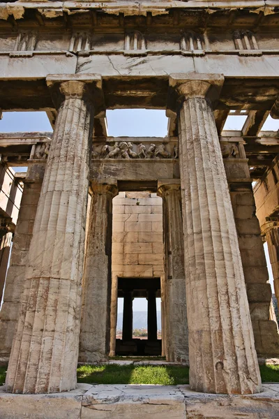 ヘファイストス神殿コロネード — ストック写真