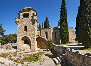 Filerimos Monastery, Rhodes clipart