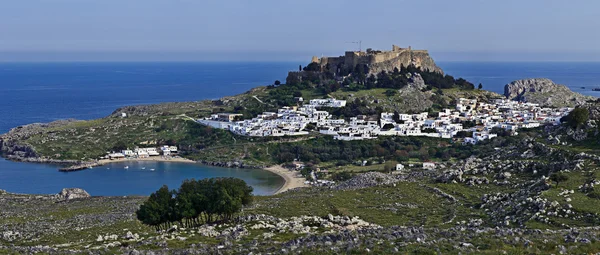 Lindos, Rhodes island — Stock Photo, Image