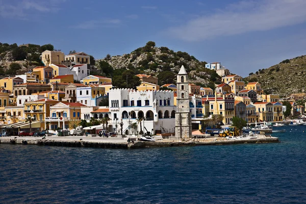 Vista de Symi, Grecia — Foto de Stock