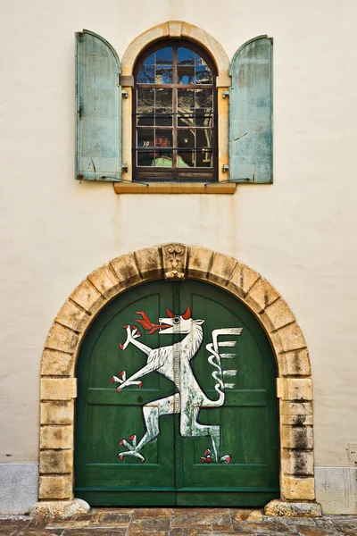 Landhaus door, Graz, Áustria — Fotografia de Stock
